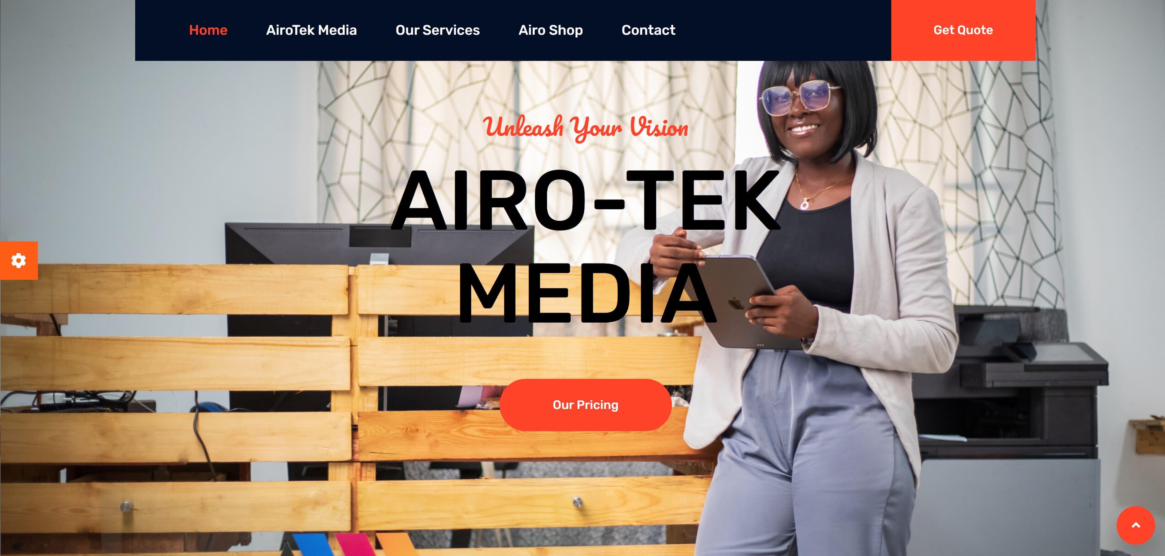 AiroTek Media website