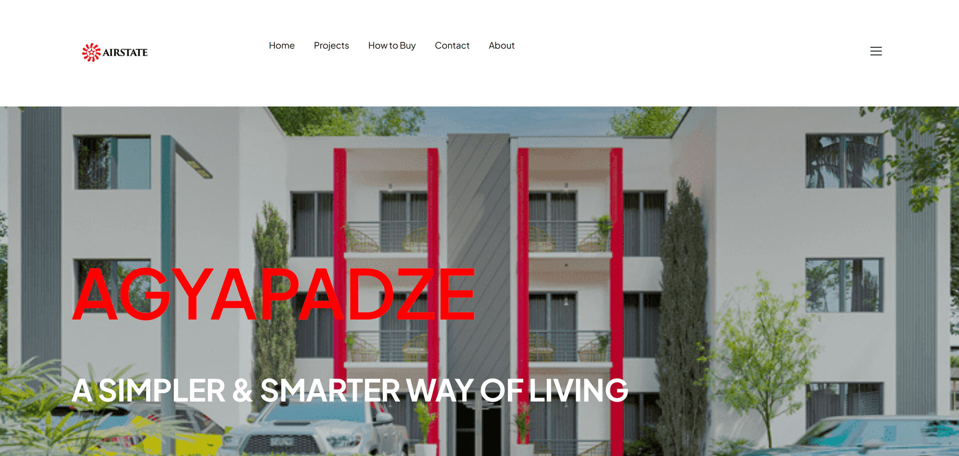 Airstate Ghana website